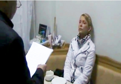 Тюремники опублікували відео, на якому Тимошенко відмовляється від побачень