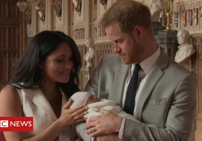 Принц Гаррі та Меган Маркл вперше показали свого малюка