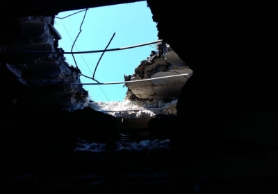 Боевики обстреляли жилой сектор Торецкая из 152-мм артиллерии, - ФОТО