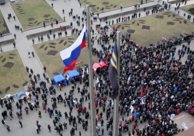У Донецьку проросійський мітинг: активісти вимагають від Путіна ввести війська