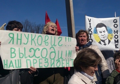 Проросійський протест в Донецьку остаточно злився, - блогер
