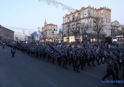В Киеве проходит марш Нацдружин