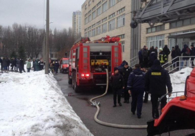 В Киеве произошел пожар в авиационном университете