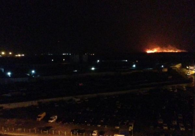 В ГСЧС уточнили причину пожара под Киевом