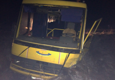 На Житомирщине BMW влетел в школьный автобус: водитель погиб, 5 человек травмированы