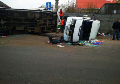 Масштабна ДТП в Одесі за участю вантажівки і автобуса: 11 постраждалих, - ВІДЕО