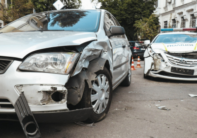 У Києві на Подолі сталася аварія за участю автівки патрульних
