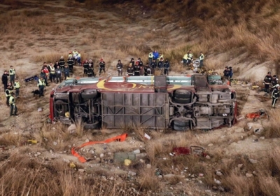 В Испании разбился пассажирский автобус: 12 погибших