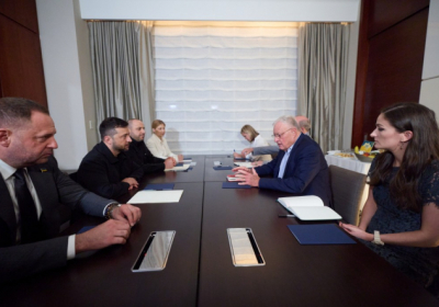 Зеленський провів переговори з Келлогом перед зустріччю з Трампом