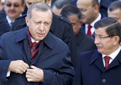 Реджеп Таїп Ердоган і Ахмет Давутоглу. Фото: Umit Bektas / Reuters