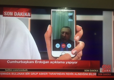 Ердоган закликав людей виходити на вулиці