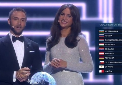 На Евровидении определилась первая десятка финалистов