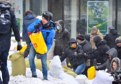 Мобилизация Майдана: украинци  готовы защищать себя в своей стране