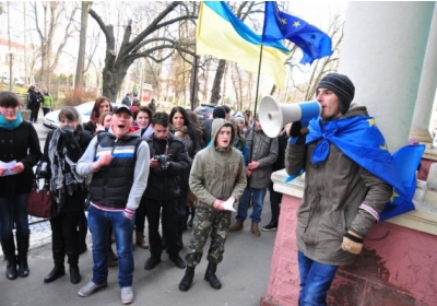 400 студентов приняли участие в евро шествие в Черновцах
