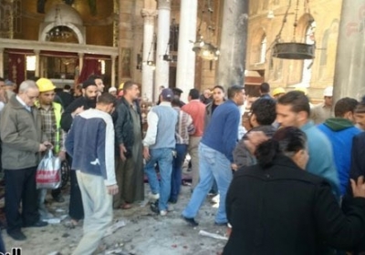Взрыв в Каире. Фото: twitter.com/adeladawy