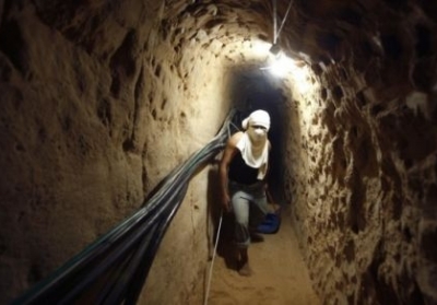Тунель, що веде з сектора Газа в Ізраїль. Фото: Nan Wu / blogs.wsj.com