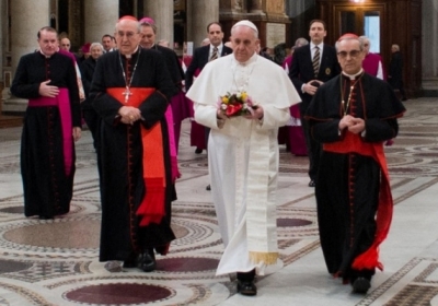 Папа Франциск - кардиналам: нехай Господь пробачить вам за те, що ви зробили