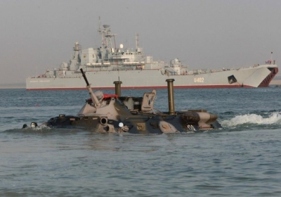 Росіяни затопили уже четвертий свій корабель у Криму