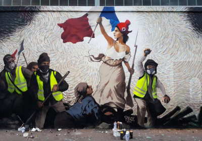 У Парижі вуличний художник заховав у муралі приз на тисячу доларів
