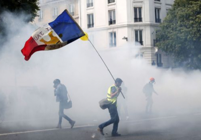 У Франції на першотравневі демонстрації вийшла 151 тисяча людей
