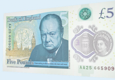 В Британии выпустили первую пластиковую банкноту, - ВИДЕО
