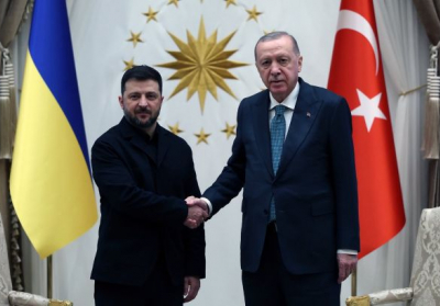 Зеленський зустрівся з Ердоганом в Анкарі