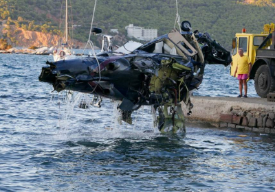В Греции разбился вертолет с россиянами на борту