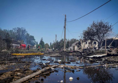 У Вишневому був склад боєприпасів одного з підприємств 