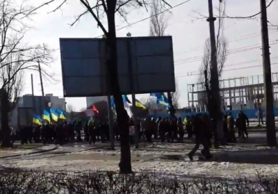 В сети появилось видео момента взрыва в Харькове