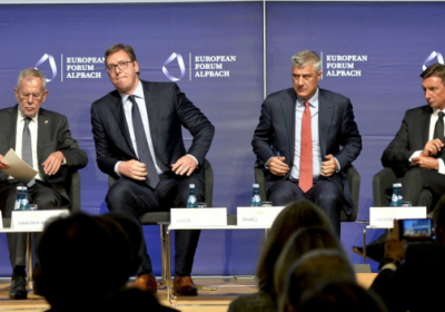 Президенты Сербии и Косово публично выступили за изменение границ