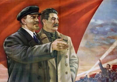 Володимир Ленін та Йосиф Сталін. Фото: historicalwallpapers.blogspot.com