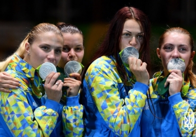 Украинские фехтовальщицы завоевали серебро на Олимпиаде-2016