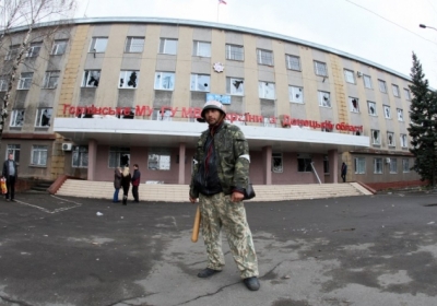 В Горловке сепаратисты отказались освобождать милицию
