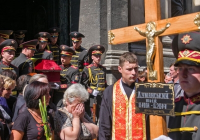 У Львові прощалися одразу з двома героями, які загинули на Донбасі