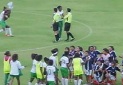 Эквадорские футболистки устроили драку из-за проигрыша, - видео 