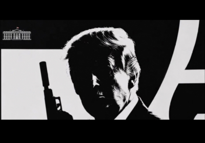 Білий дім показав Трампа в ролі агента 007

