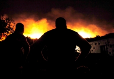 У Кале палає табір сирійських біженців, - ВІДЕО