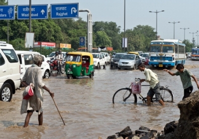 Муссонные дожди в Индии за неделю убили более ста человек