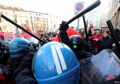 В Италии прошли многотысячные акции праворадикалов и антифашистов