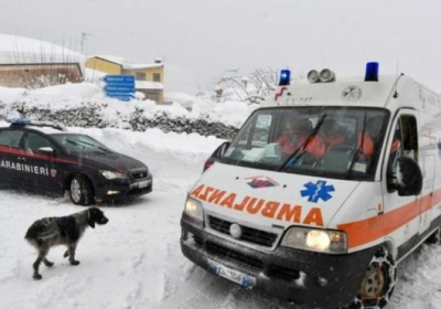 Спасатели извлекли из накрытого лавиной отеля в Италии шесть человек
