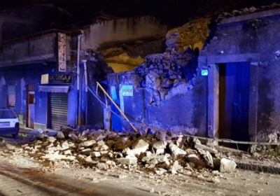 Землетрус на Сицилії: три десятки постраждалих, зруйновані будинки і храми, - ФОТО

