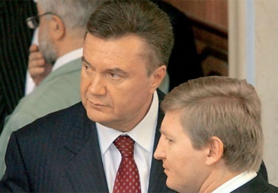 Віктор Янукович, Рінат Ахметов. Фото: job-sbu.org