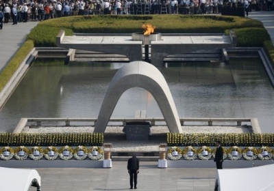 Японці хвилиною мовчання вшанували 70-у річницю атомного бомбардування Хіросіми