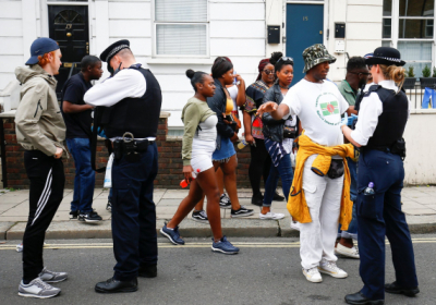 На карнавале в Лондоне задержали 400 человек