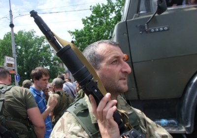 В Славянске около тыс террористов попали в засаду украинским военным