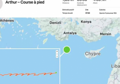 Французький моряк випадково видав розташування атомного авіаносця, бігаючи на палубі
