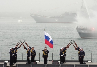 У Чорному морі розміщується близько семи десантних кораблів Чорноморського флоту Росії