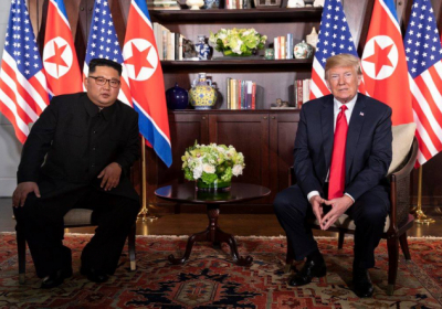 Белый дом опубликовал видео, которое Трамп показал Ким Чен Ину на саммите в Сингапуре