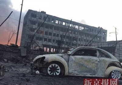 Количество жертв взрыва в Китае превысило сотню человек