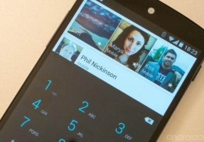 Android KitKat при звонках показывать фото абонента Google+